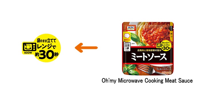Oh'my Microwave Cooking Meat Sauce